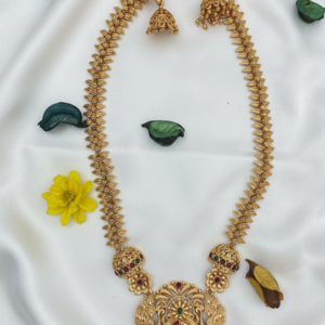 The Empress Peacock Haram Set